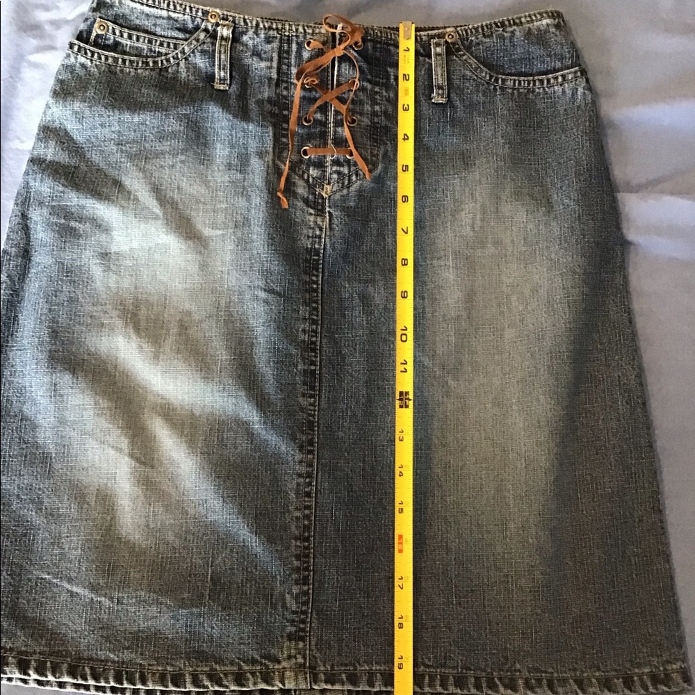 Faded Glory denim skirt
